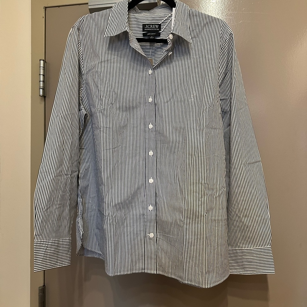 J. Crew Woman’s Striped Shirt 16